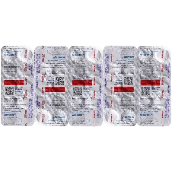wikoryl tablet 10's